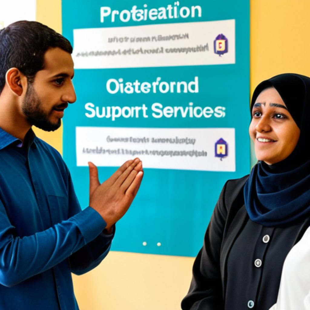 Community Support Network**
"A diverse group of people, fully clothed in modest attire, gathered in a bright community center. Some are talking, others are listening attentively. An Arab woman is comforting another woman. A man is facilitating a discussion. Soft, natural lighting. Background shows informational posters on victim support services. Safe for work, appropriate content, family-friendly. Perfect anatomy, correct proportions, natural pose, well-formed hands. Professional."
**