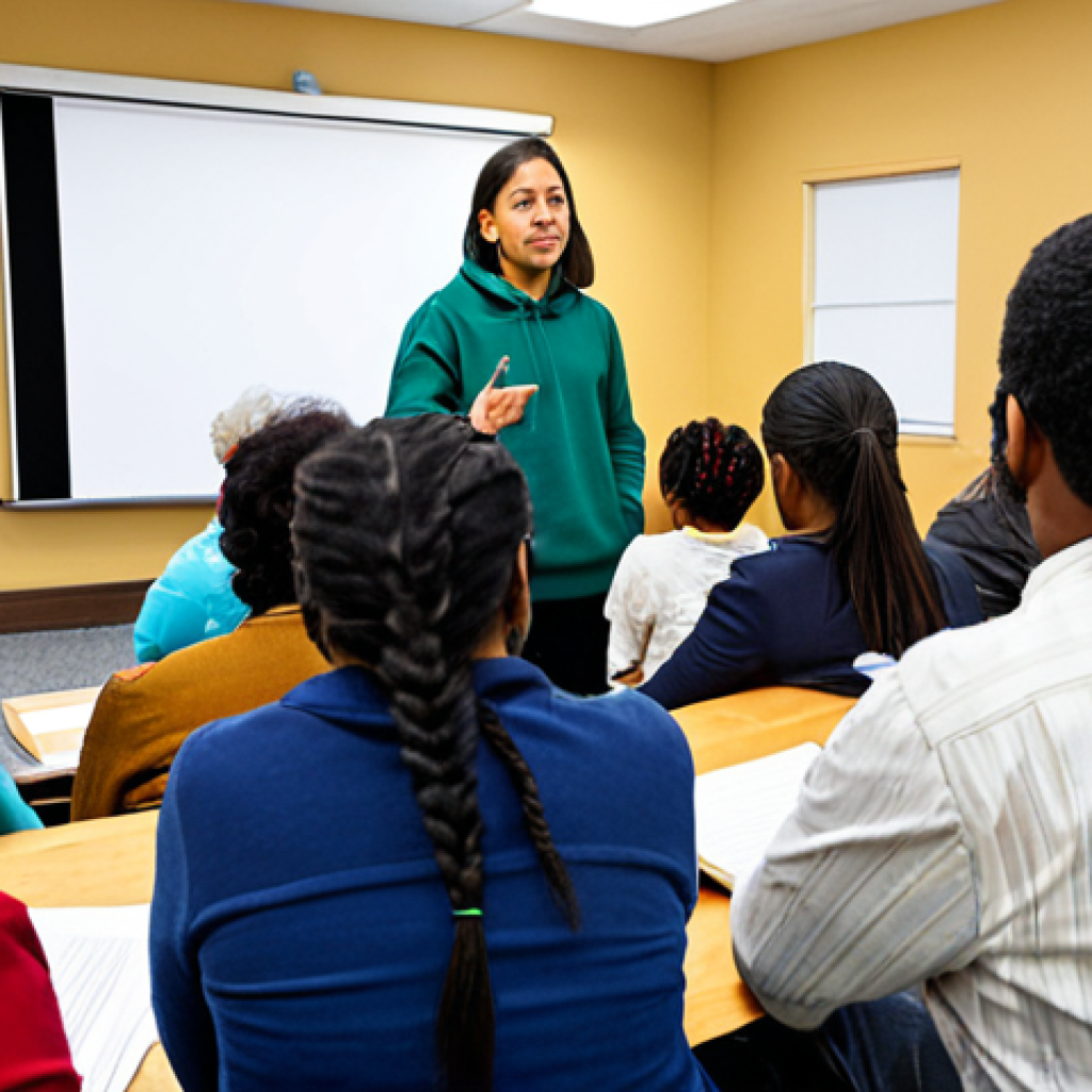 범죄 피해자와 경찰 협력 사례 - **Image:** A diverse group of community members participating in a workshop led by a non-profit orga...